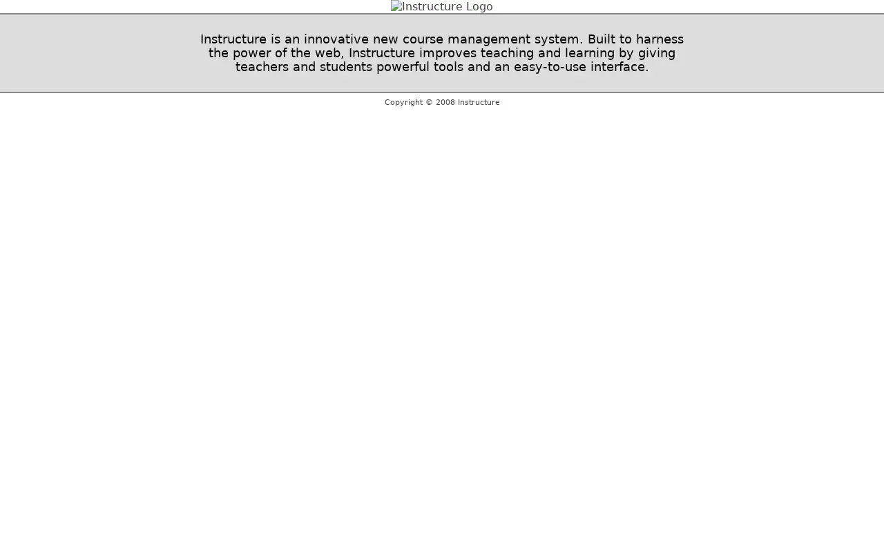 instructure.com in 2009