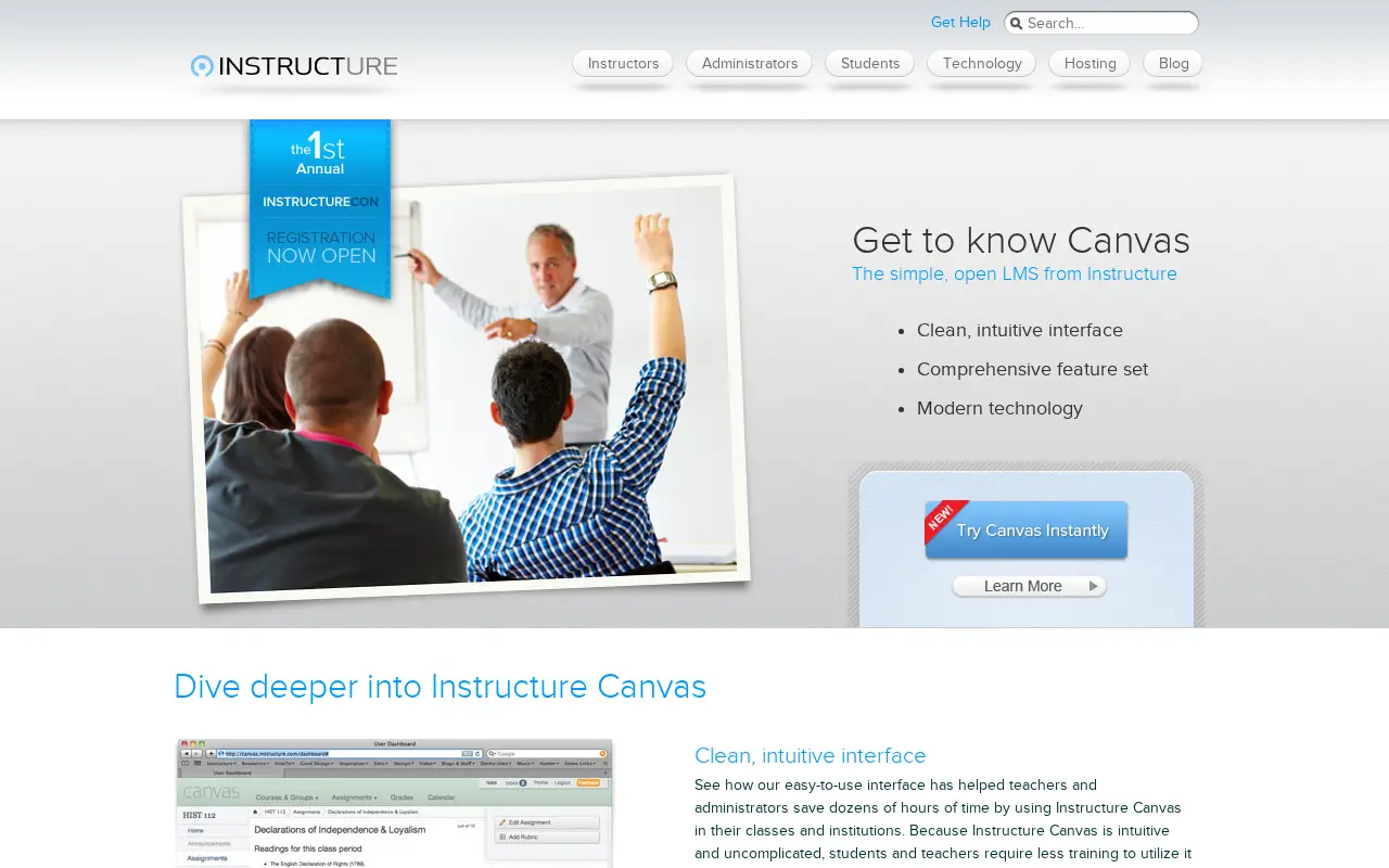 instructure.com in 2011