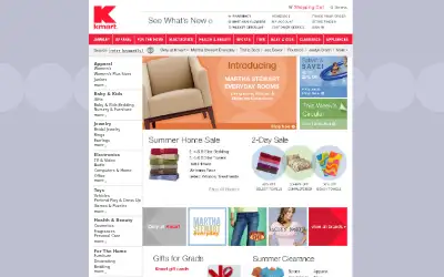 kmart.com in 2005