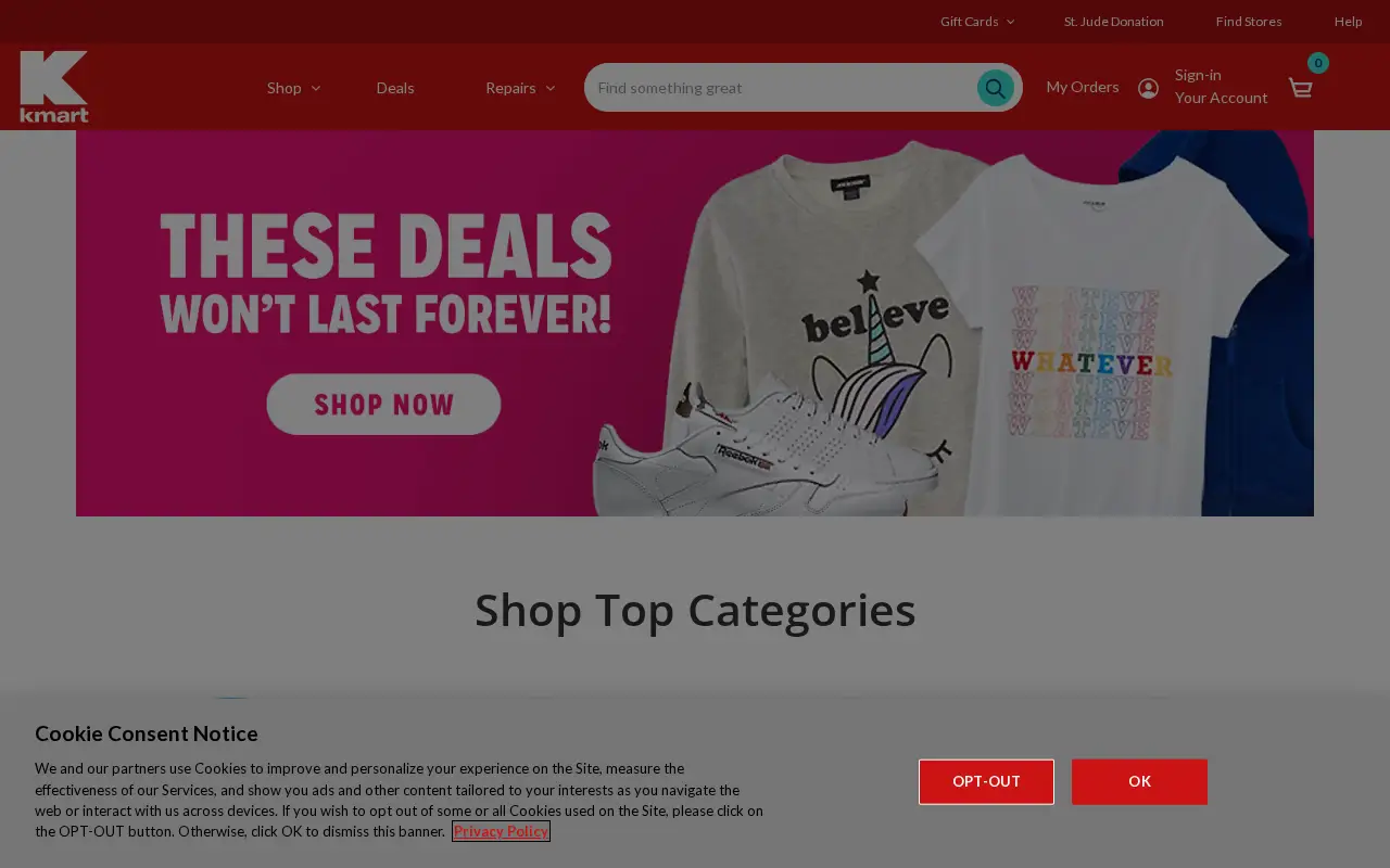 kmart.com in 2023