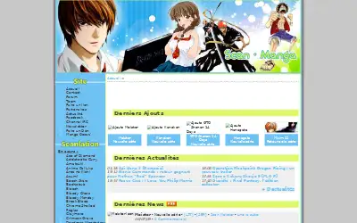 scan-manga.com in 2009