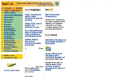 fao.org in 1997