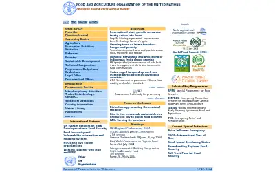 fao.org in 2004