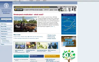 fao.org in 2011