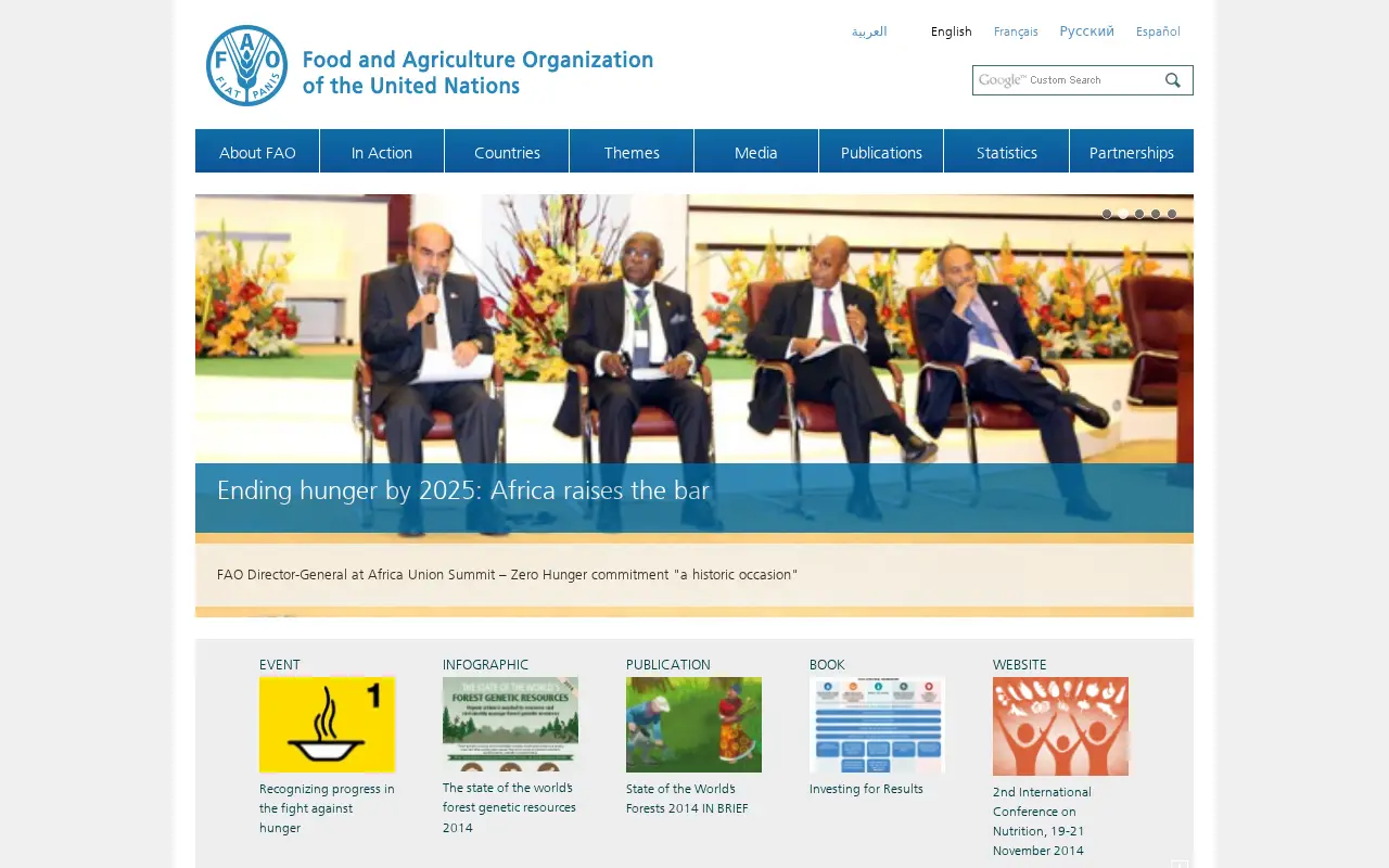 fao.org in 2014