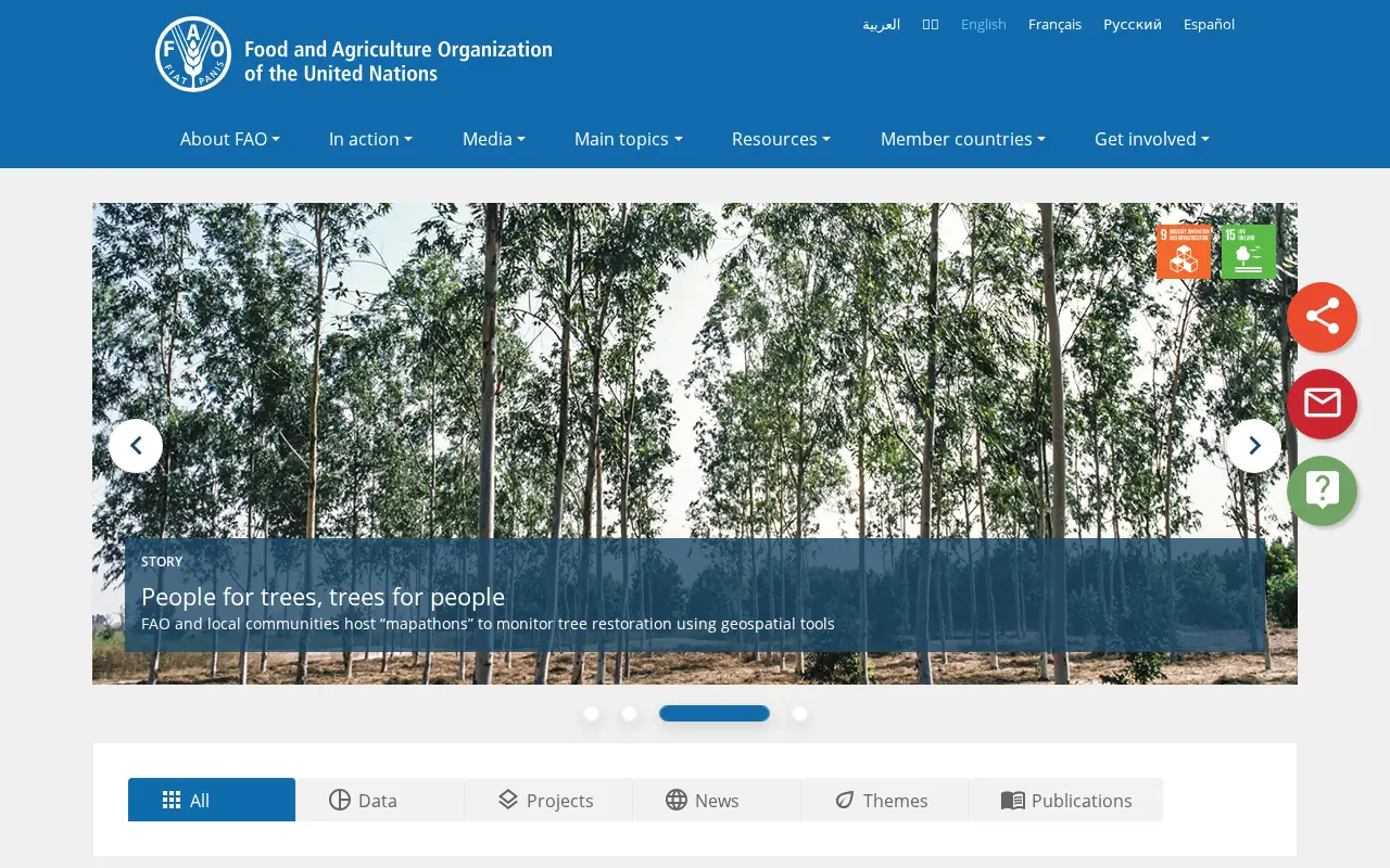 fao.org in 2021