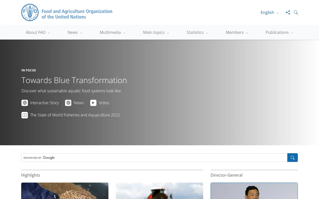 fao.org in 2022