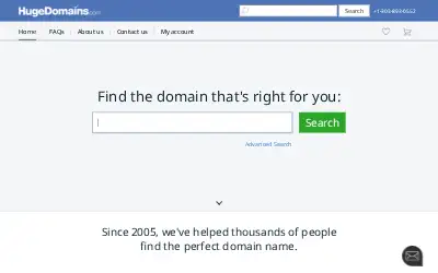 hugedomains.com in 2023