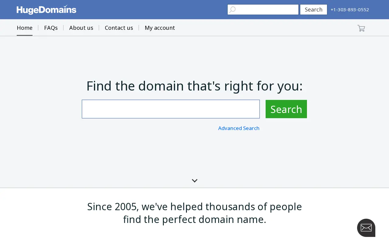 hugedomains.com in 2025