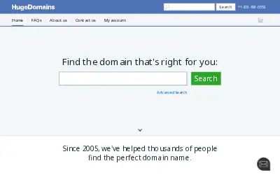 hugedomains.com in 2025