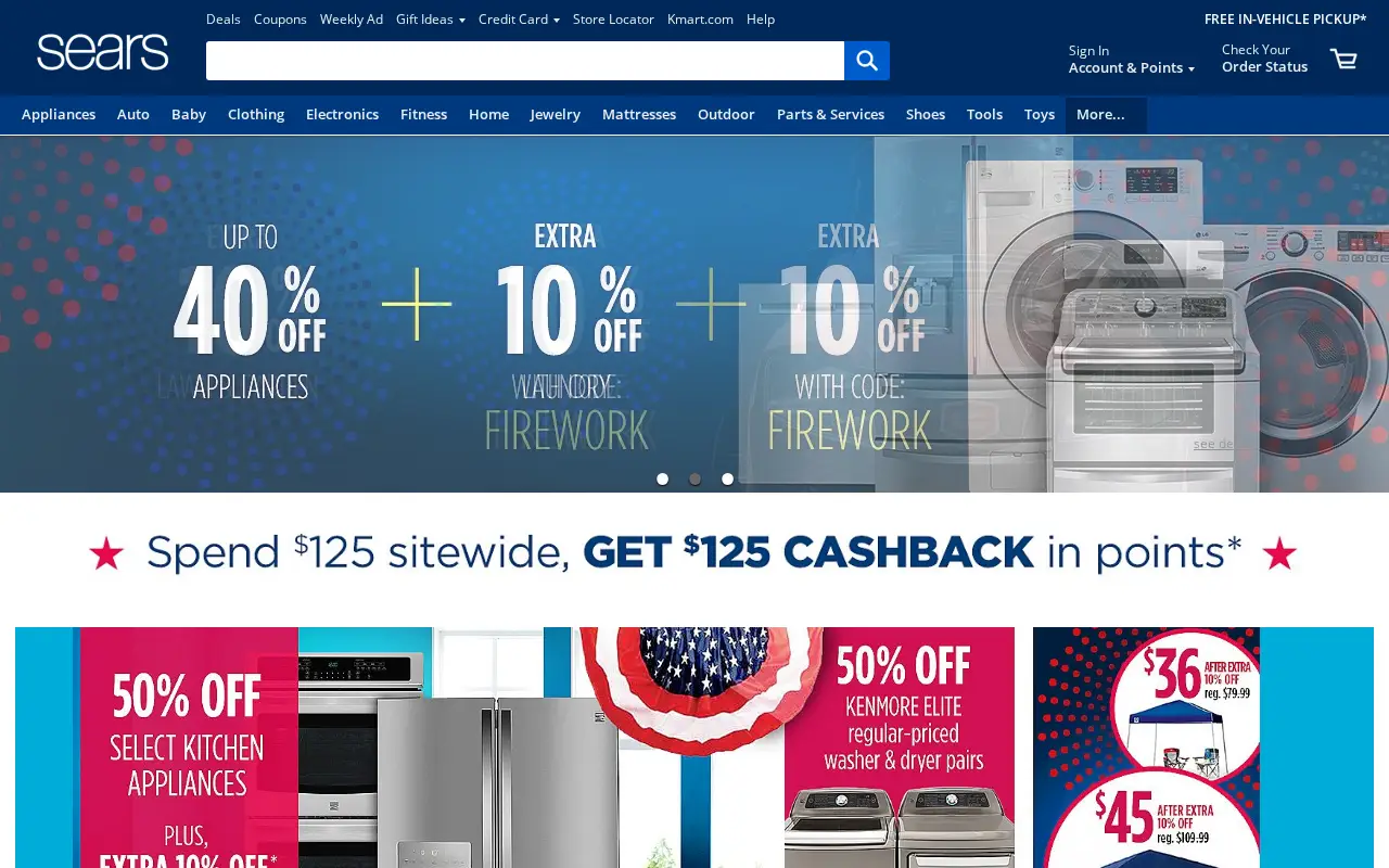 sears.com in 2018