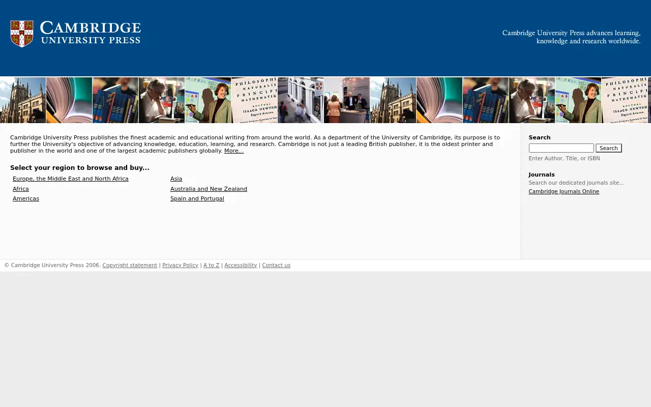 cambridge.org in 2008