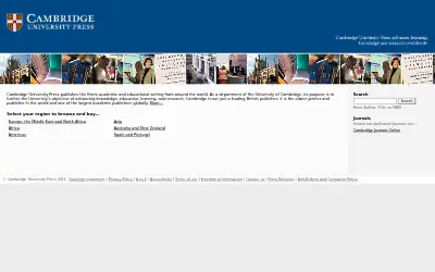 cambridge.org in 2011