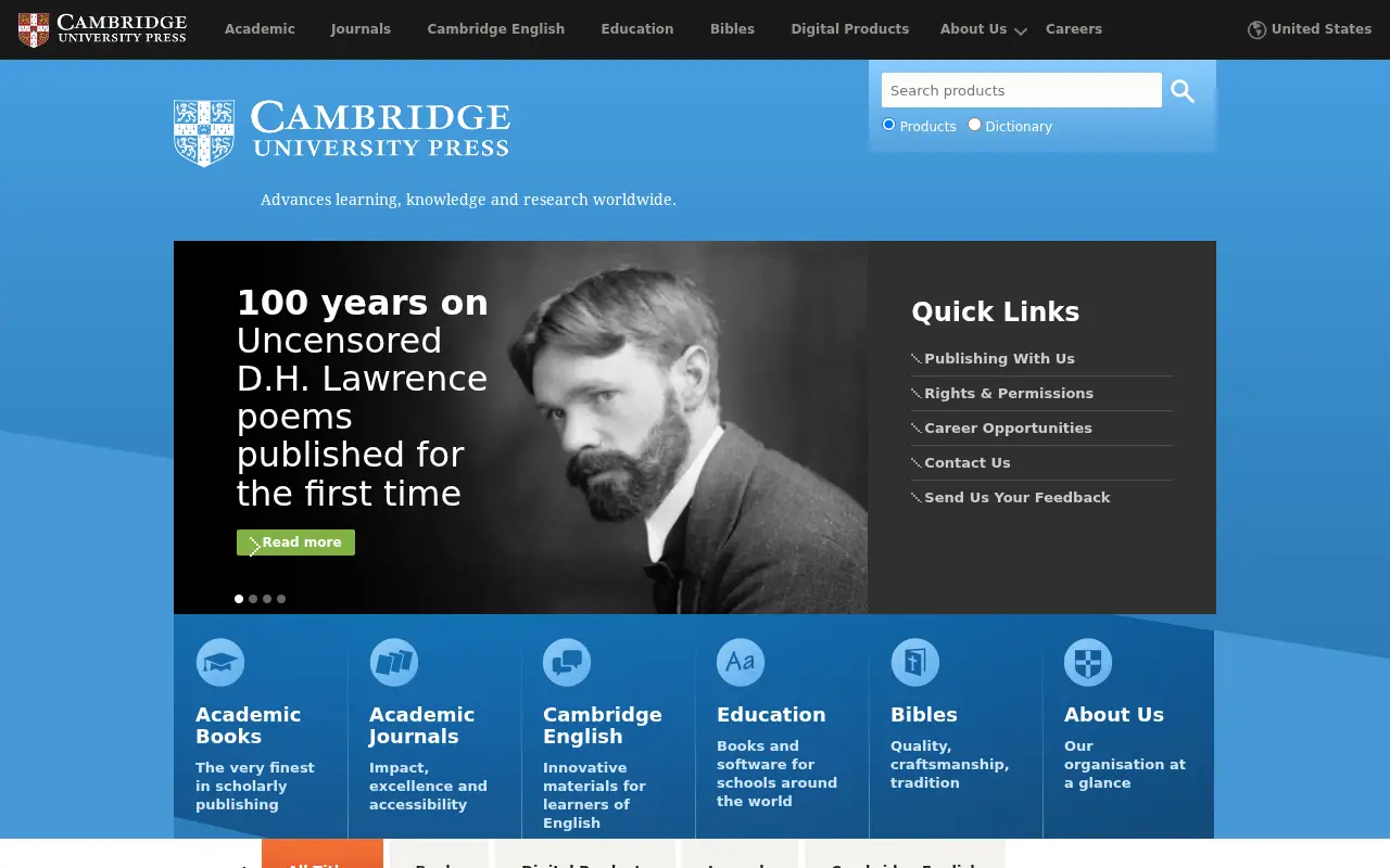 cambridge.org in 2013