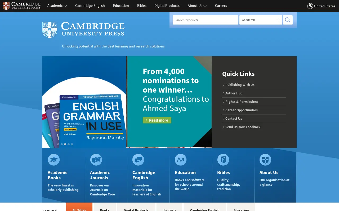 cambridge.org in 2019