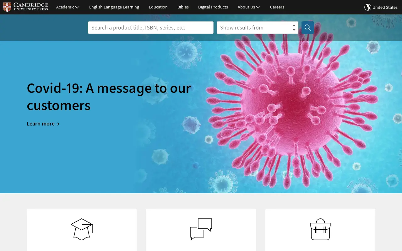 cambridge.org in 2020
