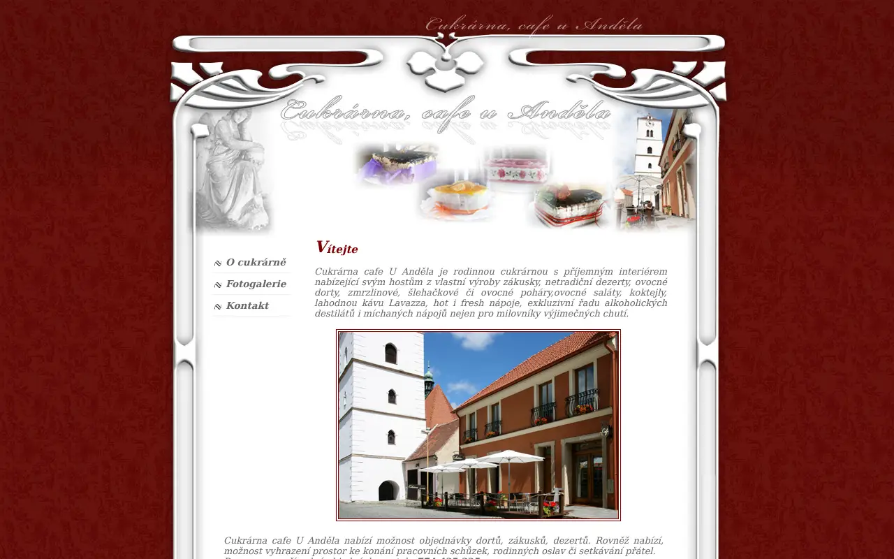 cukrarnauandela.cz in 2010