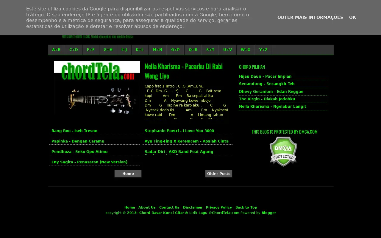 chordtela.com in 2019