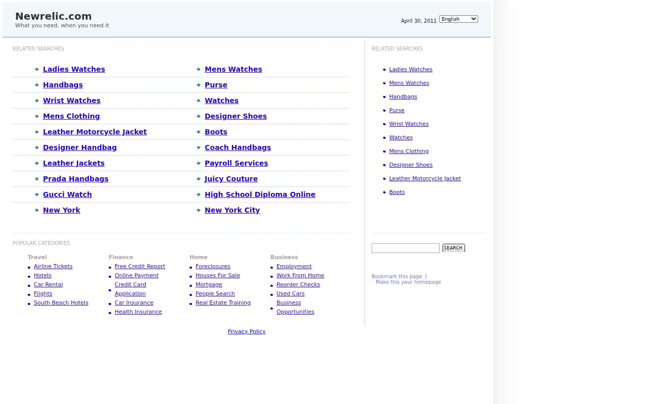 newrelic.com in 2004