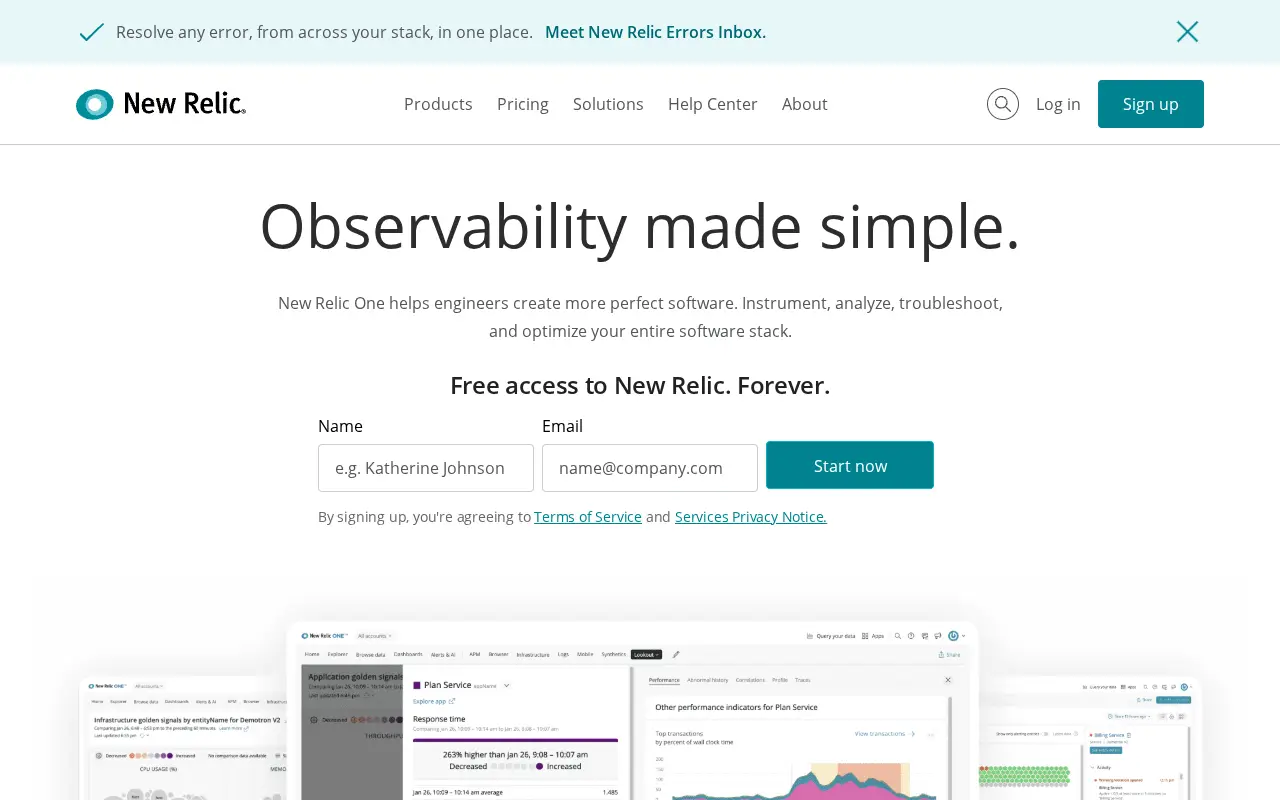 newrelic.com in 2021
