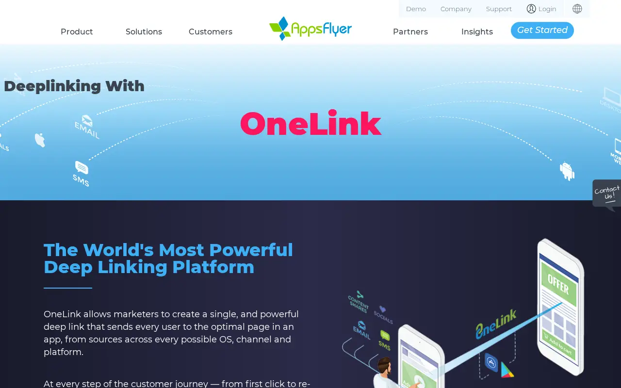 onelink.me in 2018
