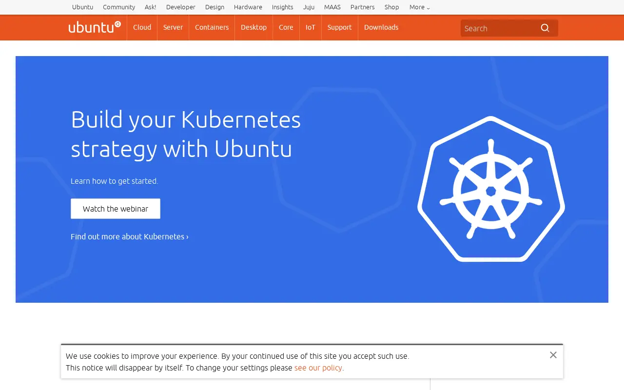 ubuntu.com in 2017
