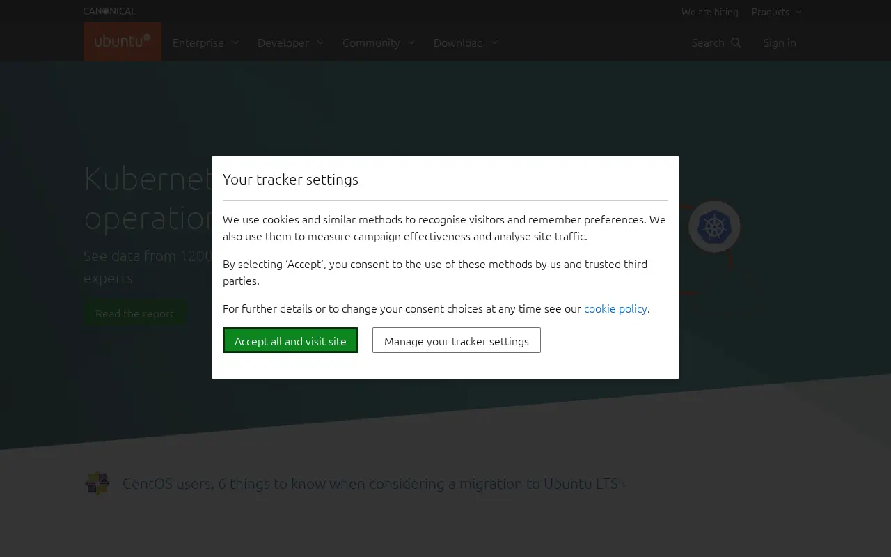 ubuntu.com in 2021