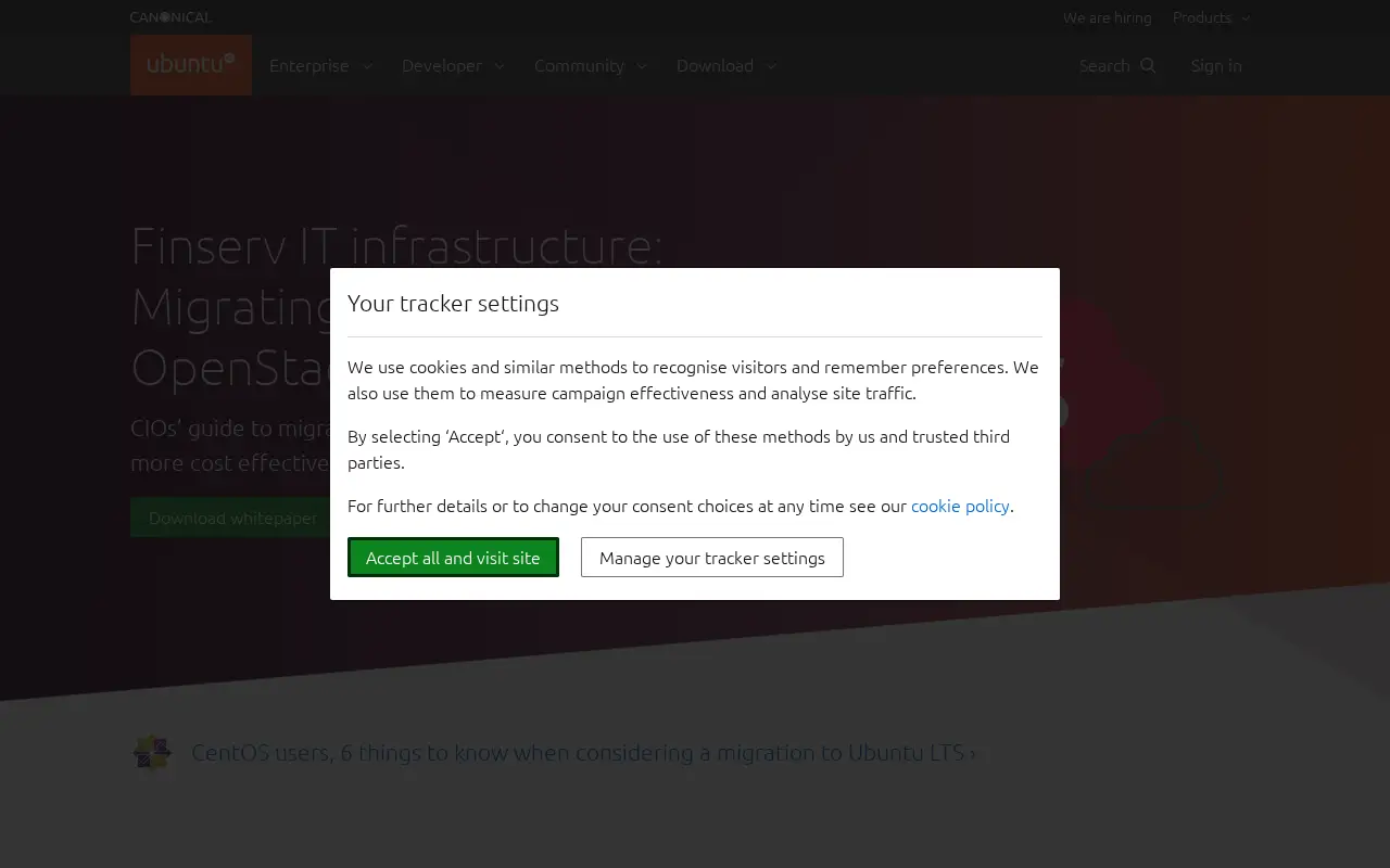ubuntu.com in 2022