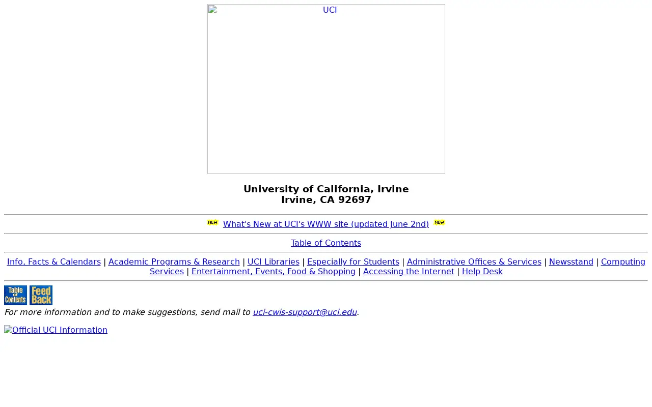 uci.edu in 1997