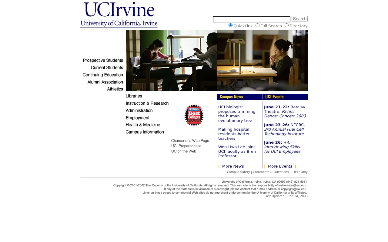 uci.edu in 2003