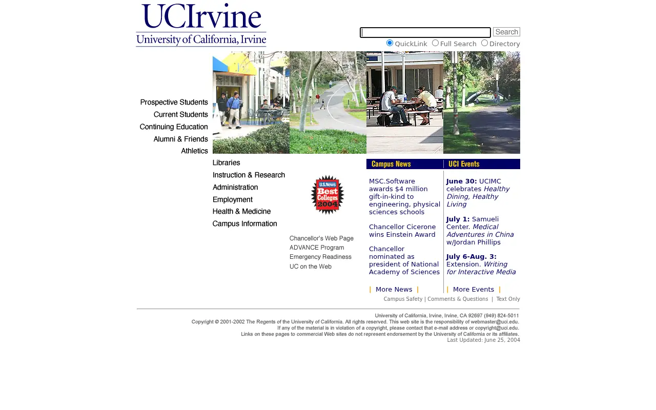 uci.edu in 2004