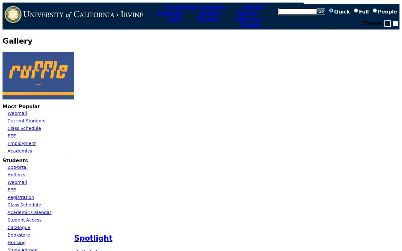 uci.edu in 2009