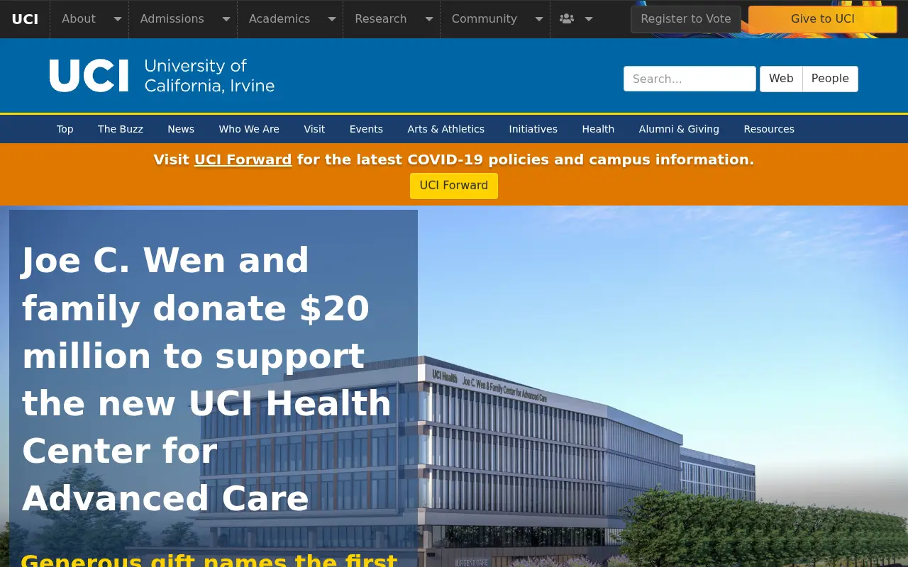 uci.edu in 2022