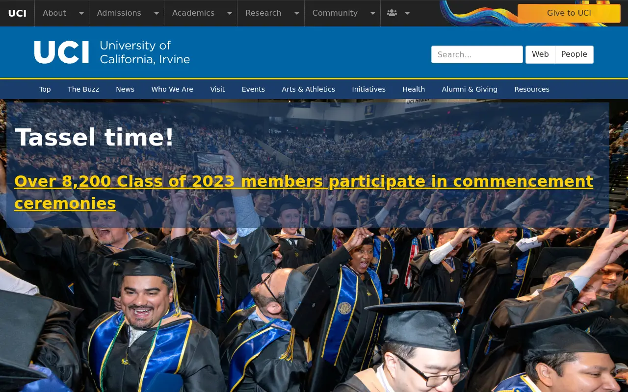 uci.edu in 2023