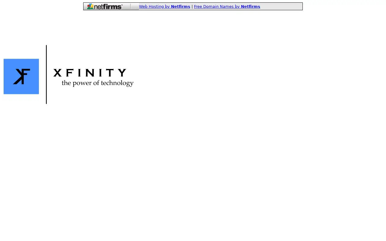 xfinity.com in 2005