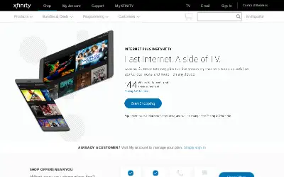 xfinity.com in 2018
