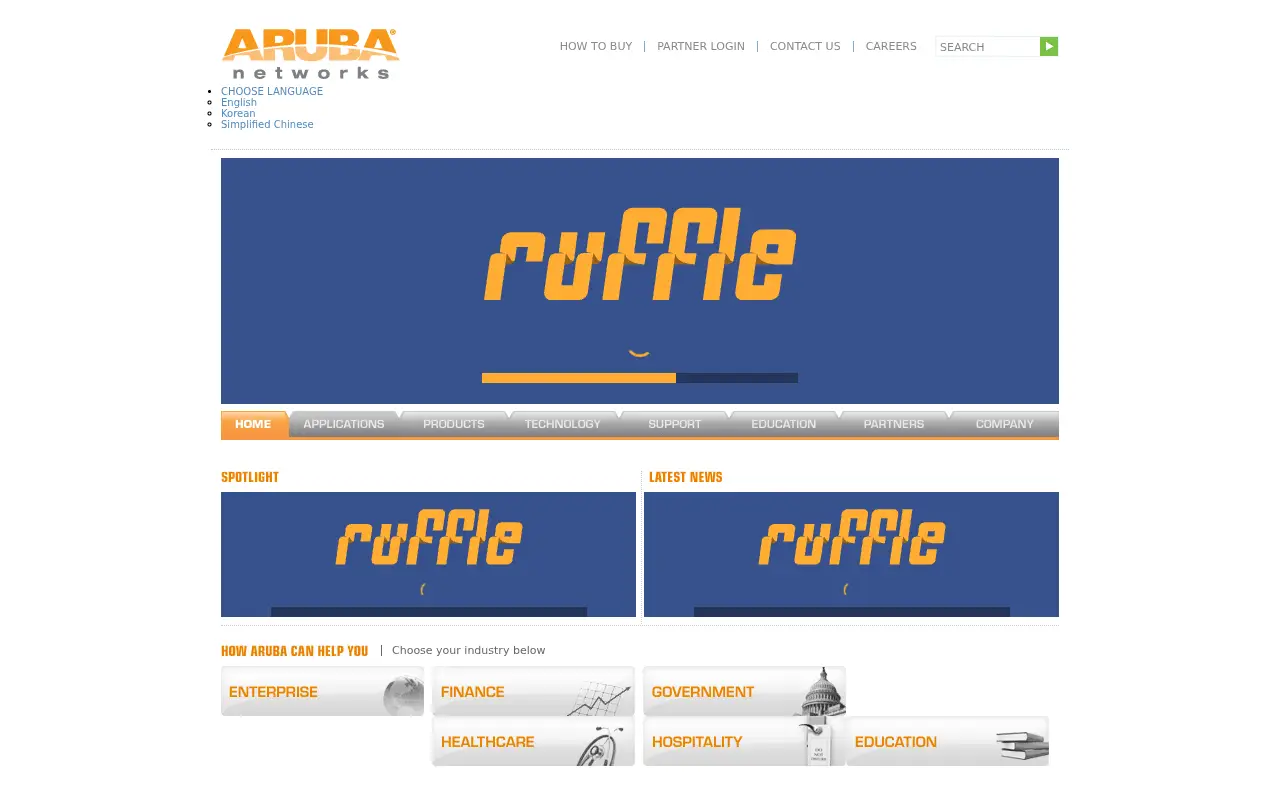 arubanetworks.com in 2008