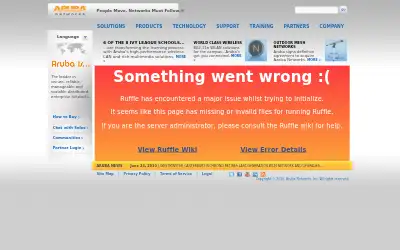 arubanetworks.com in 2010