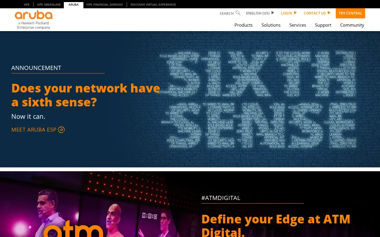 arubanetworks.com in 2020