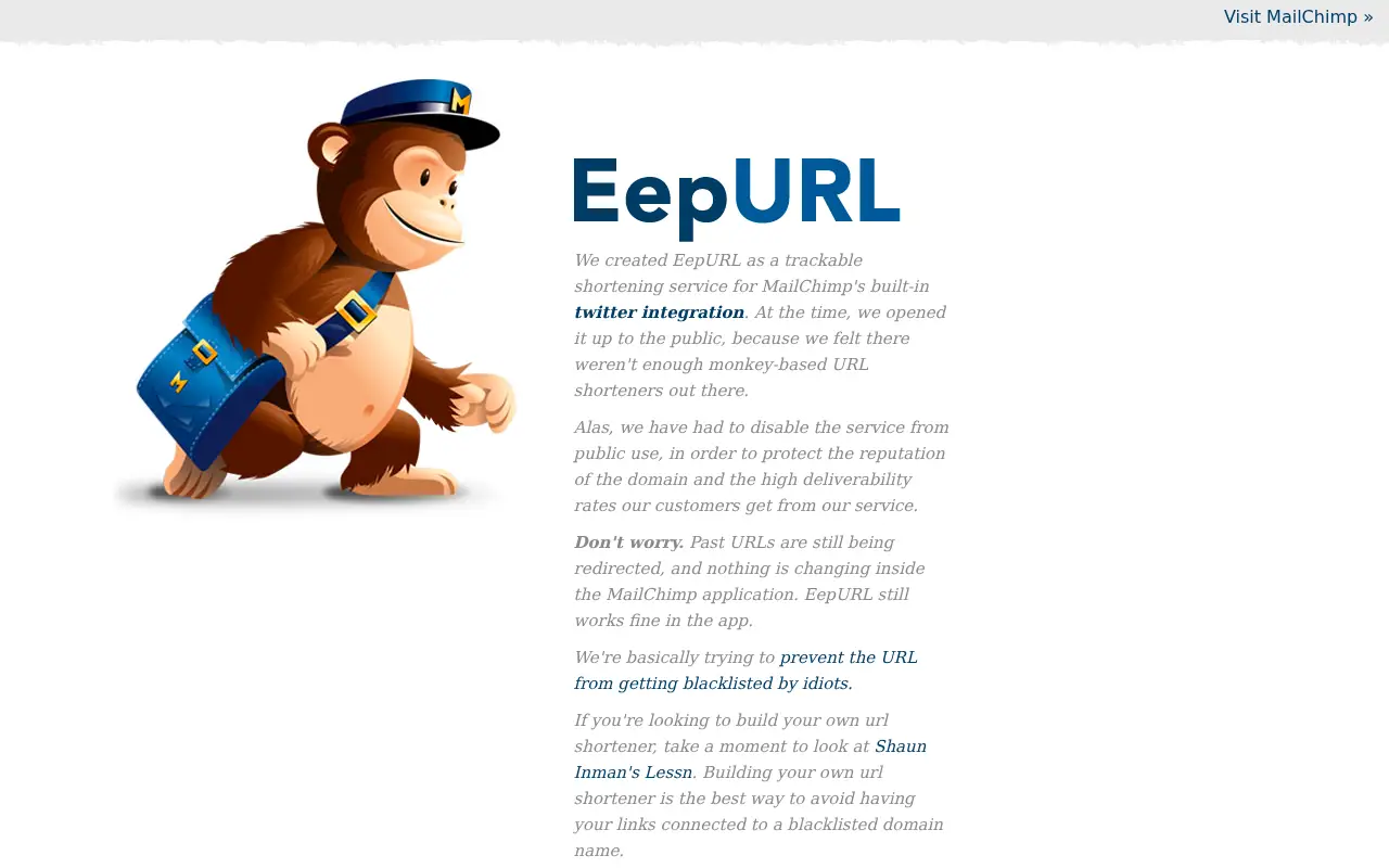 eepurl.com on July 1, 2015