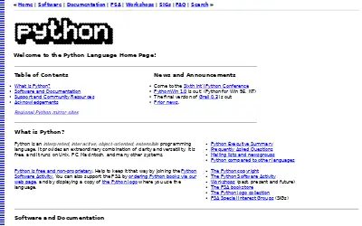 python.org in 1997