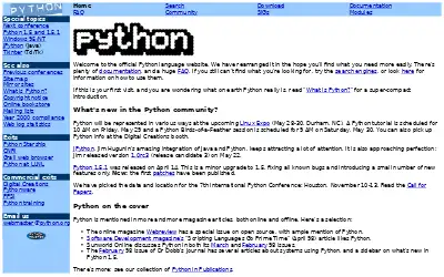 python.org in 1998