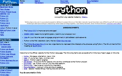 python.org in 2002