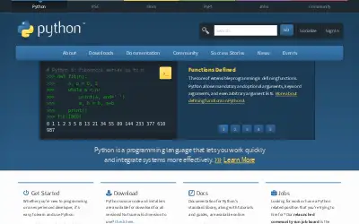 python.org in 2015