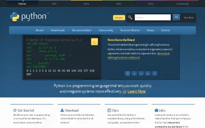 python.org in 2020