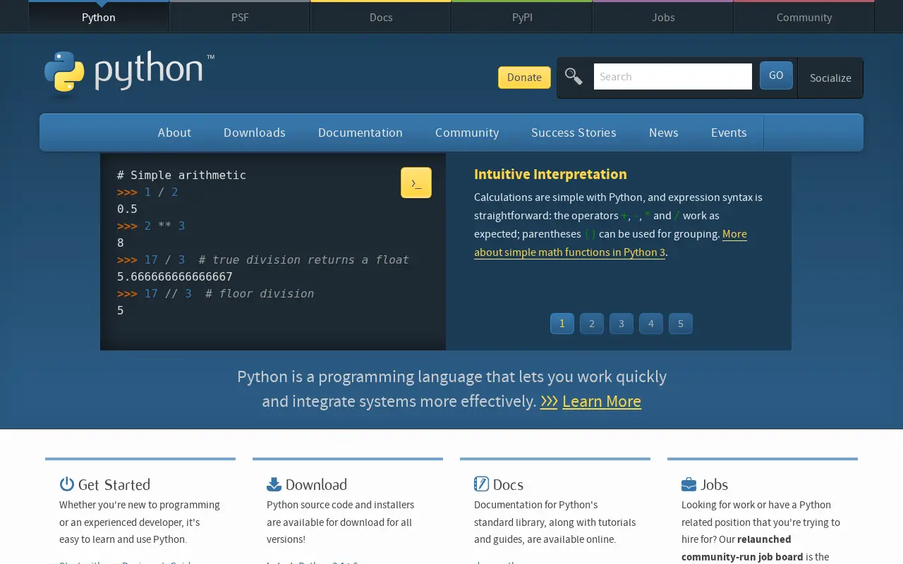 python.org on July 1, 2026