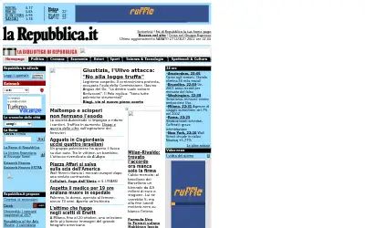 repubblica.it in 2002