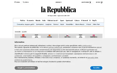repubblica.it in 2021