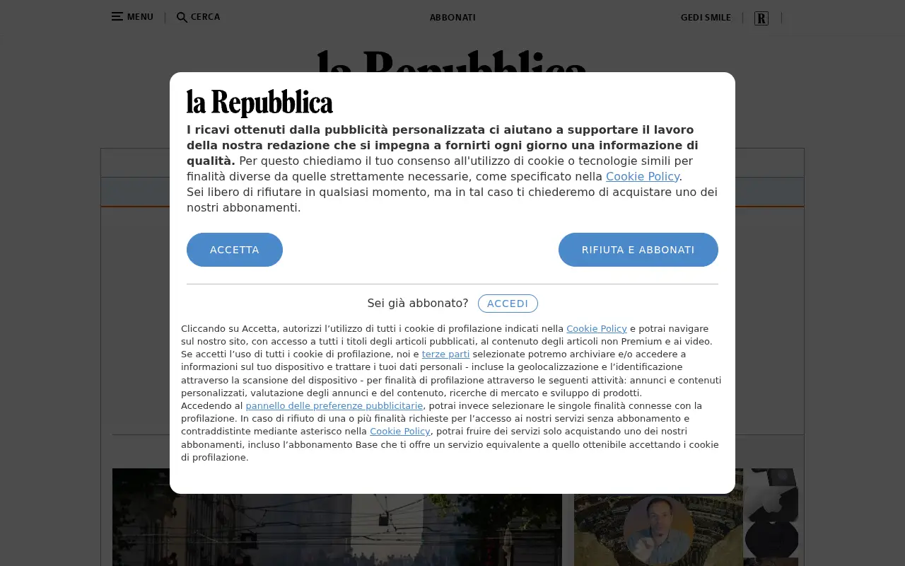 repubblica.it in 2023