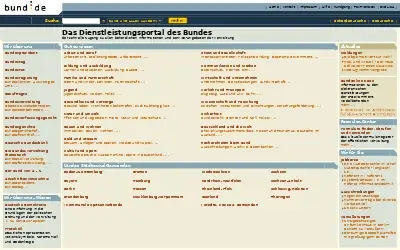 bund.de in 2002